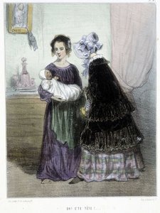 ああ、それはあなたの頭です!(不肖の母） - シャムの「マドレーヌ」の中で、v.1870-1880 作： Amédée de Noé