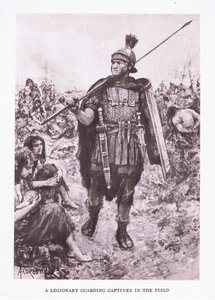 1928年のローマの兵士からのイラスト 作： Amedee Forestier