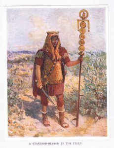 ローマの兵士によるイラスト、1928 作： Amedee Forestier