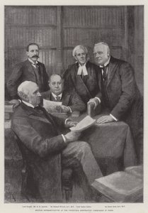 パリのベネズエラ仲裁委員会のイギリス代表