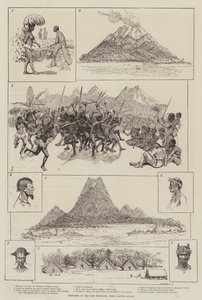 ニューヘブリディーズ、西太平洋のスケッチ 作： Amedee Forestier