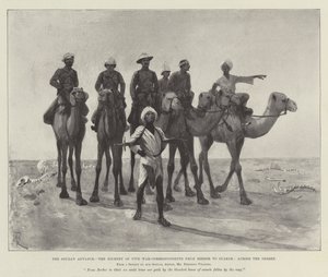砂漠を越えたベルベルからスアキムまでの5人の戦争特派員の旅、Soudan Advance