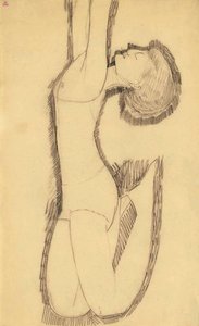 アンナ・アフマトヴァ、アクロバット1911 作： Amedeo Modigliani