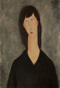 女性のバスト。 作： Amedeo Modigliani