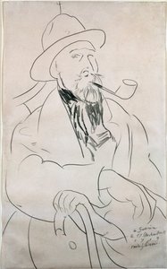 チャールズ・ゲリン。チャールズ・ゲランの肖像 作： Amedeo Modigliani