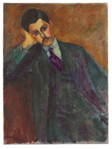 ジャンアレクサンドル、1909年 作： Amedeo Modigliani