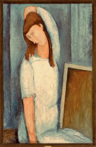 ジャンヌ・ヘブテルン 作： Amedeo Modigliani