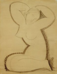 カリヤチド 作： Amedeo Modigliani