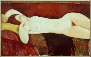 嘘をつく行為-Le Grand Nu 作： Amedeo Modigliani