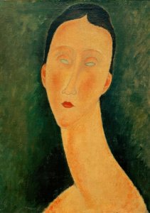 女性の肖像（ルニア） 作： Amedeo Modigliani