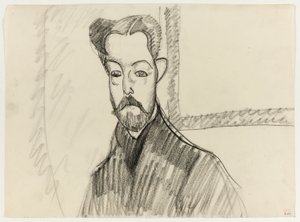 ポール・アレクサンドルの肖像 作： Amedeo Modigliani