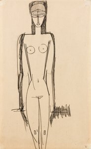 立ちヌード;立っていない、c.1910-1911