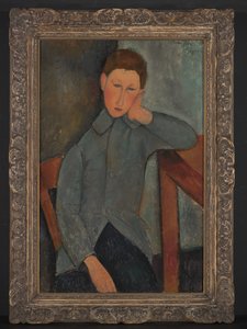 Poika 作： Amedeo Modigliani