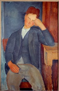 アメデオ・モディリアーニによる若い見習い絵画 作： Amedeo Modigliani