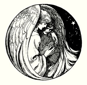 フレデリック・W・ファーラーの「アレゴリー」のタイトルページのイラスト（彫刻）。 作： Amelia M. (attr.to) Bowerley or Bauerle