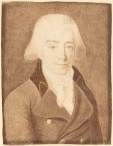 グレートコートの男 作： American 18th Century or Possibly Joseph Badger