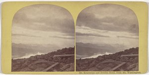 ワシントン山からのキアサージ山とダブルヘッド 作： American 19th Century