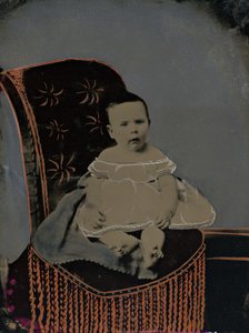 赤ちゃんの肖像 作： American 19th Century