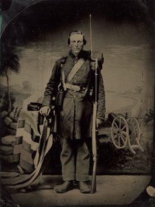 南北戦争の兵士の肖像