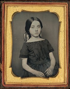 少女の肖像 作： American 19th Century