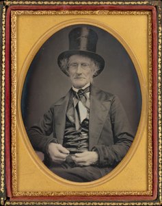 男の肖像 作： American 19th Century