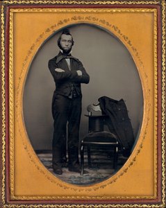 男の肖像 作： American 19th Century