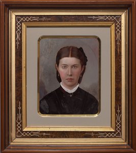 女性の肖像 作： American 19th Century