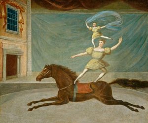 マウントされたアクロバット 作： American 19th Century