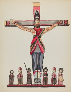 プレート 29: 聖アカシウス: ポートフォリオ「ニューメキシコのスペイン植民地時代のデザイン」より