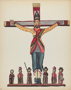プレート 29: 聖アカシウス: ポートフォリオ「ニューメキシコのスペイン植民地時代のデザイン」より