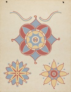 San Juan Capistrano Mission Ceiling ポートフォリオからの装飾「Decorative Art of Spanish California」 作： American 20th Century
