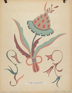 ポートフォリオ「Decorative Art of Spanish California」よりサンルイス・レイ側祭壇 作： American 20th Century