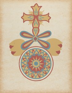 ポートフォリオ「Decorative Art of Spanish California」からのサンタバーバラ ミッション ドアウェイ デザイン 作： American 20th Century