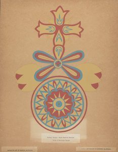 ポートフォリオ「Decorative Art of Spanish California」からのサンタバーバラ ミッション ドアウェイ デザイン 作： American 20th Century