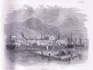 モントリオール、1900年頃にCassell, Petter & Galpin社から出版された『Cassells History of the United States』のイラスト（リトグラフ版 作： American English school
