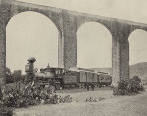メキシコ・ケレタロ市の水道橋（モノクロ写真 作： American Photographer (after)