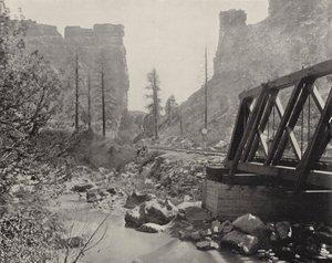 キャッスルゲート、ユタ州（モノクロ写真 作： American Photographer (after)