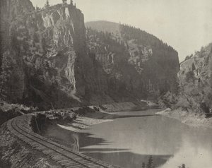 エコー・クリフ、グランド・リバー・キャニオン、コロラド州（モノクロ写真 作： American Photographer (after)
