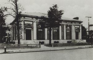 ハーバード大学新レクチャーホール(モノクロ写真) 作： American Photographer (after)
