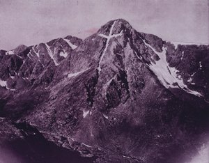 コロラド州、聖十字架の山（モノクロ写真 作： American Photographer (after)