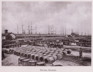 Naval Stores (bw photo) 作： American Photographer (after)