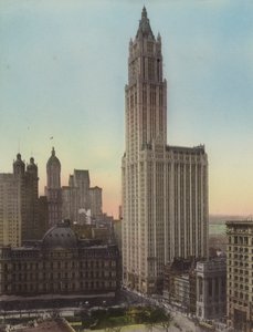 ニューヨーク郵便局、ウールワースビル(写真) 作： American Photographer (after)