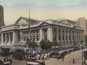 ニューヨークPublic Library, 5th Avenue and West 42nd Street (photo) 作： American Photographer (after)