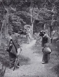 お早うございます、おはようございます（モノクロ写真