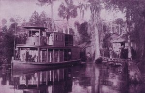 フロリダ、オクラワハ川にて（モノクロ写真 作： American Photographer (after)