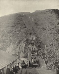 カリフォルニア州パサディナ山岳鉄道（モノクロ写真 作： American Photographer (after)