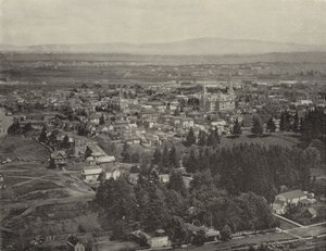オレゴン州ポートランド（モノクロ写真 作： American Photographer (after)