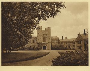 プリンストン大学ギムナジウム（モノクロ写真 作： American Photographer (after)