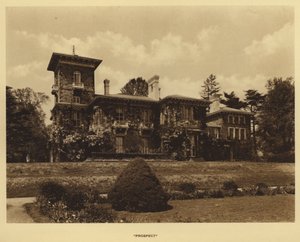 プリンストン大学（Princeton University）。「プロスペクト」（モノクロ写真 作： American Photographer (after)
