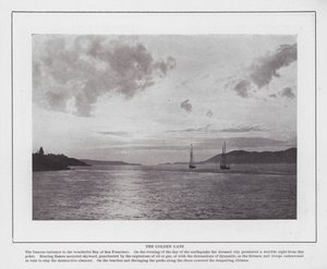 サンフランシスコゴールデンゲート(白黒写真) 作： American Photographer (after)